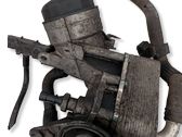 Oil filter mounting bracket