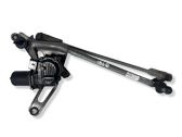 Front wiper linkage and motor