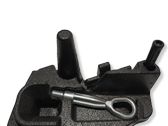 Front bumper foam support bar