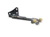 Sliding door lower roller guide/hinge