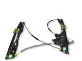 Front door window regulator with motor