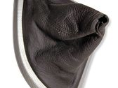 Gear lever shifter trim leather/knob