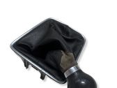 Gear lever shifter trim leather/knob