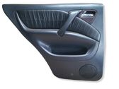 Rear door card panel trim