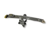Rear door window regulator with motor