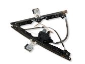Front door window regulator with motor