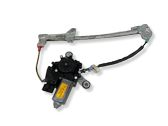 Front door window regulator with motor