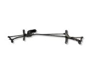 Front wiper linkage and motor