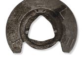 Plaque de protection anti-poussière du disque de frein avant