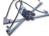 Front door window regulator with motor