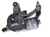 Front wiper linkage and motor