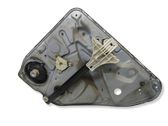 Rear window lifting mechanism without motor