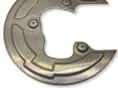 Rear brake disc plate dust cover
