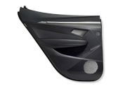 Rear door card panel trim