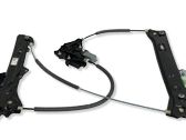 Front door window regulator with motor
