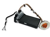 Electric cabin heater radiator