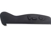 Front passenger seat rail trim
