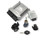 Engine ECU kit and lock set