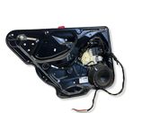 Rear window lifting mechanism without motor