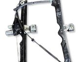 Front door window regulator with motor