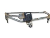 Front wiper linkage and motor