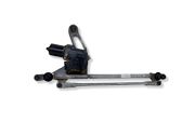 Front wiper linkage and motor