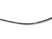Front door glass trim molding