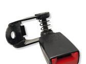 Rear seatbelt buckle