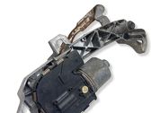 Front wiper linkage and motor
