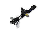 Front door window regulator with motor