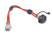 Electric car charge socket