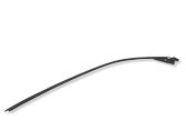 Front door glass trim molding