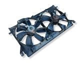 Radiator cooling fan shroud