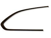 Rear side glass trim