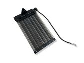 Electric cabin heater radiator