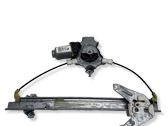 Rear door window regulator with motor