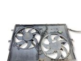 Radiator cooling fan shroud
