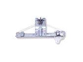 Rear window lifting mechanism without motor