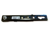 Seat belt adjustment rail