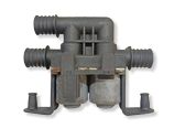 Coolant heater control valve