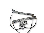 Rear door window regulator with motor