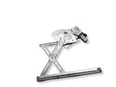 Front door window regulator with motor