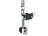 Front door window regulator with motor