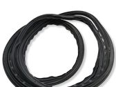 Rubber seal front coupe door