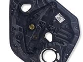 Rear door window regulator with motor