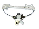 Front door window regulator with motor