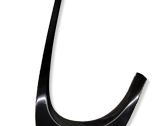 Front door glass trim molding
