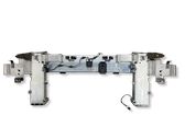 Convertible roof roll over bar