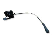 Seat back rest lock catch