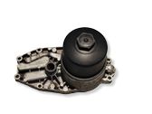 Oil filter mounting bracket
